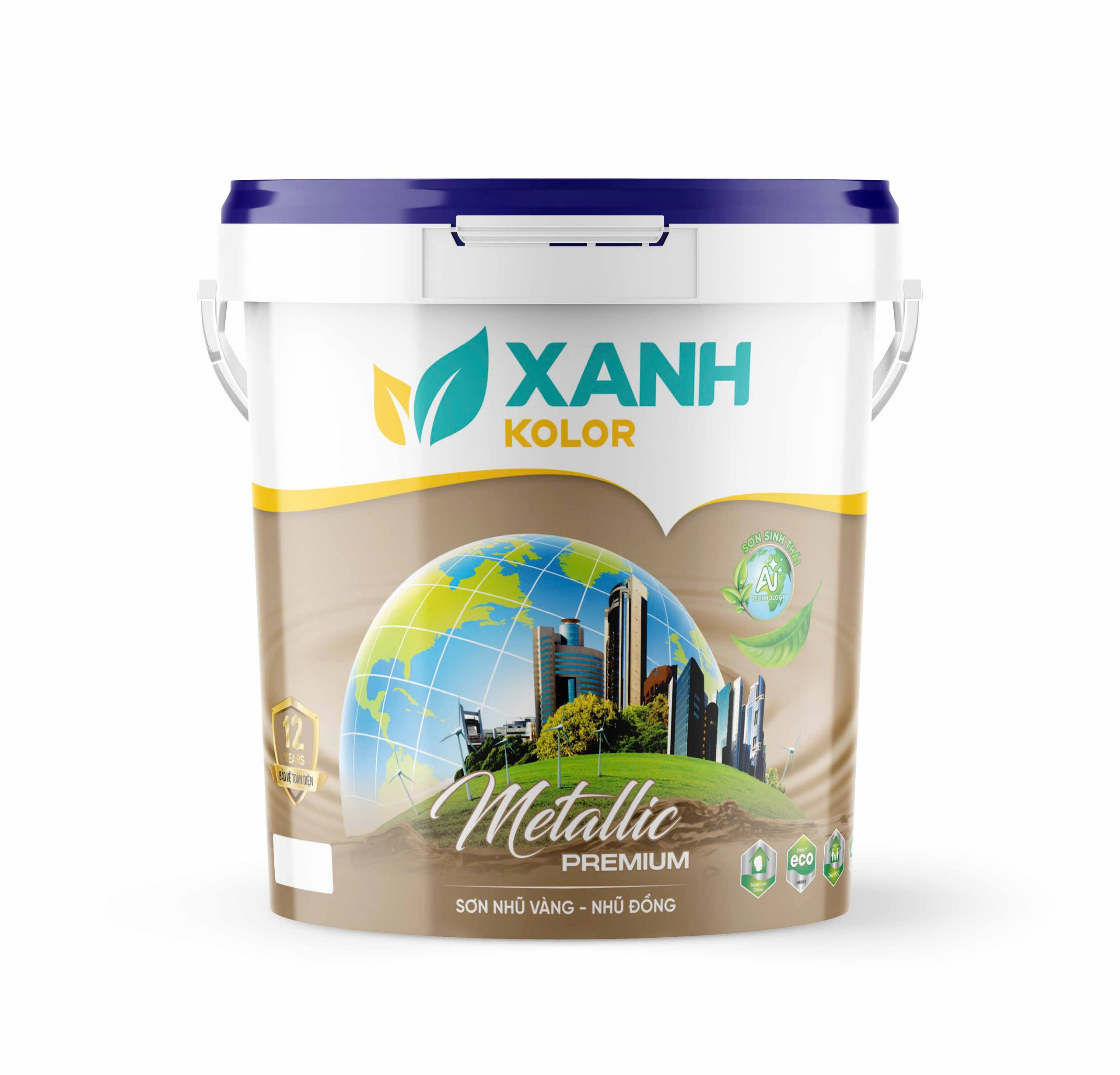 Metallic Premium - Sơn nhũ vàng - nhũ đồng